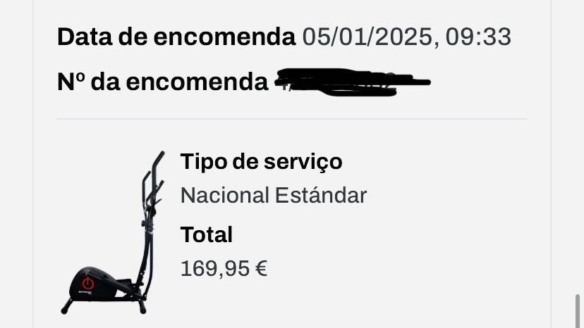 Vendo Bicicleta Elíptica nova