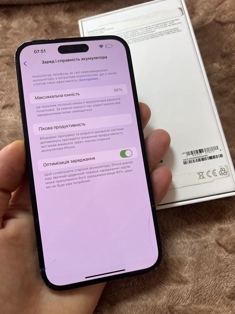 Iphone 14 Pro max 128gb