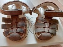 Sandały Lasocki kids kolor khaki roz.20