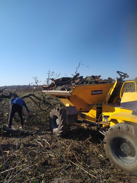 Wozidło 6 Ton obrotowe Wynajem Usługi wozidłem