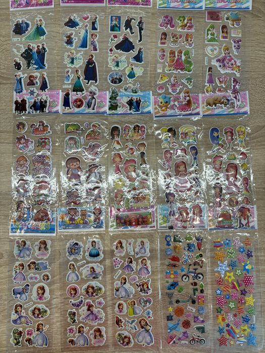 Стікери дитячі, наліпки