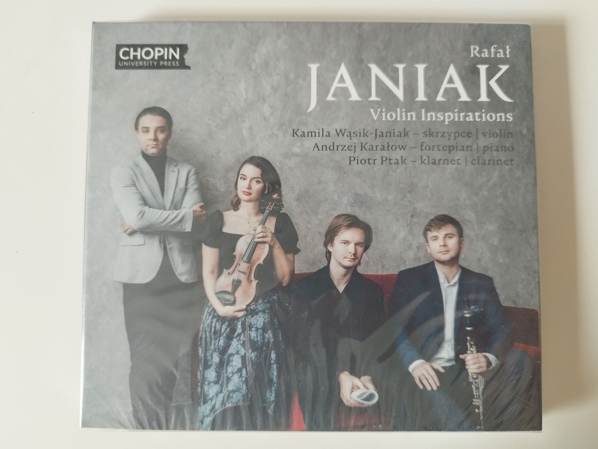 *Rafał Janiak - Violin Inspirations -muzyka kameralna /nowa płyta
