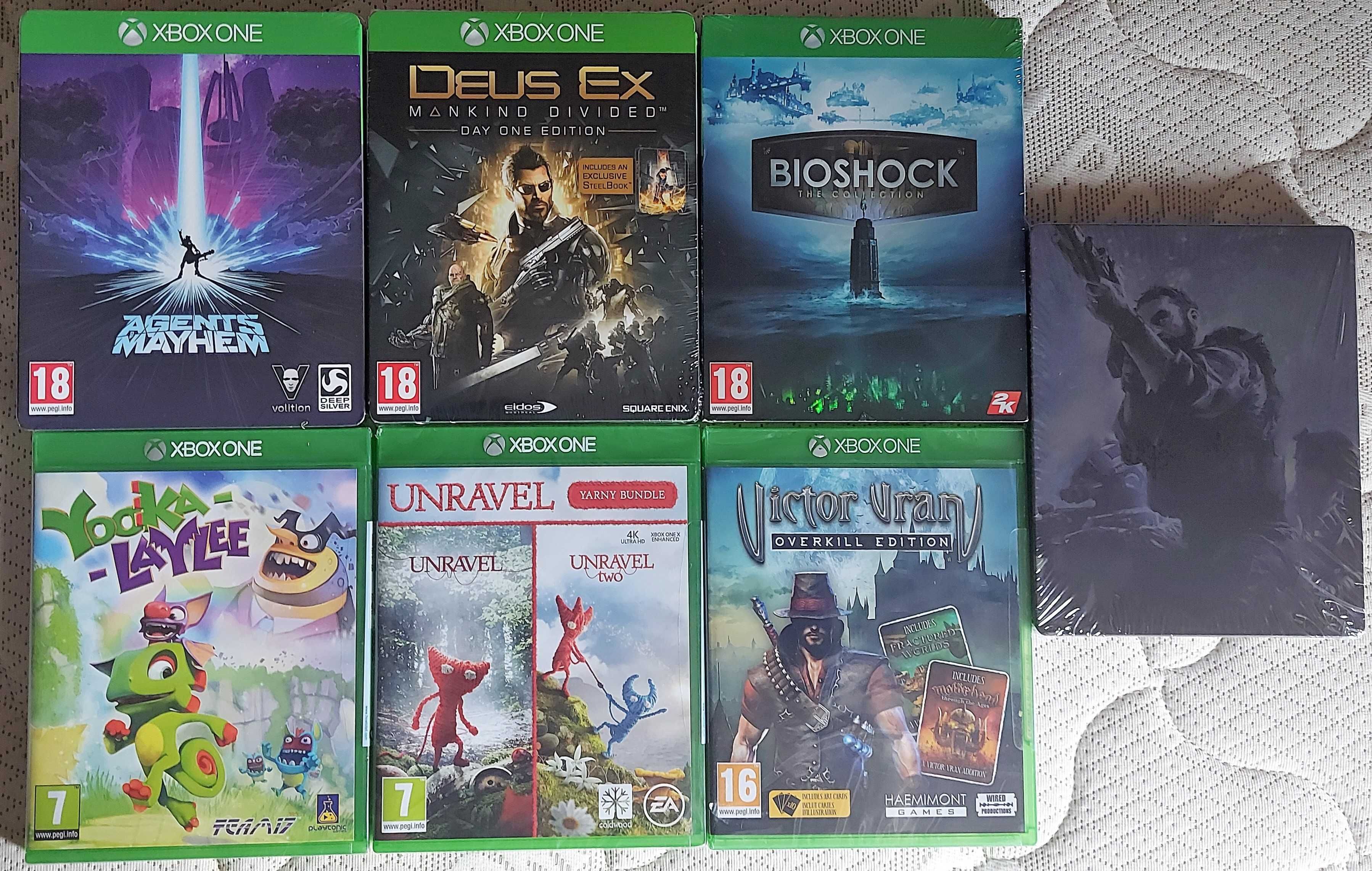 Vários jogos Xbox one - Novo/Selado