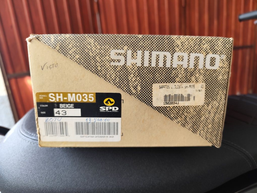 Sapatilhas Shimano spd+pedais