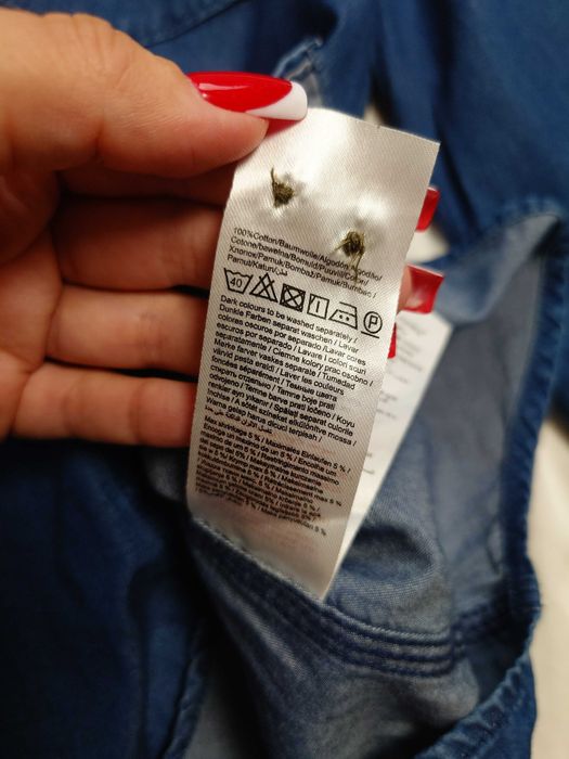 Jeansowa koszula z długim rękawem Jack & Jones S