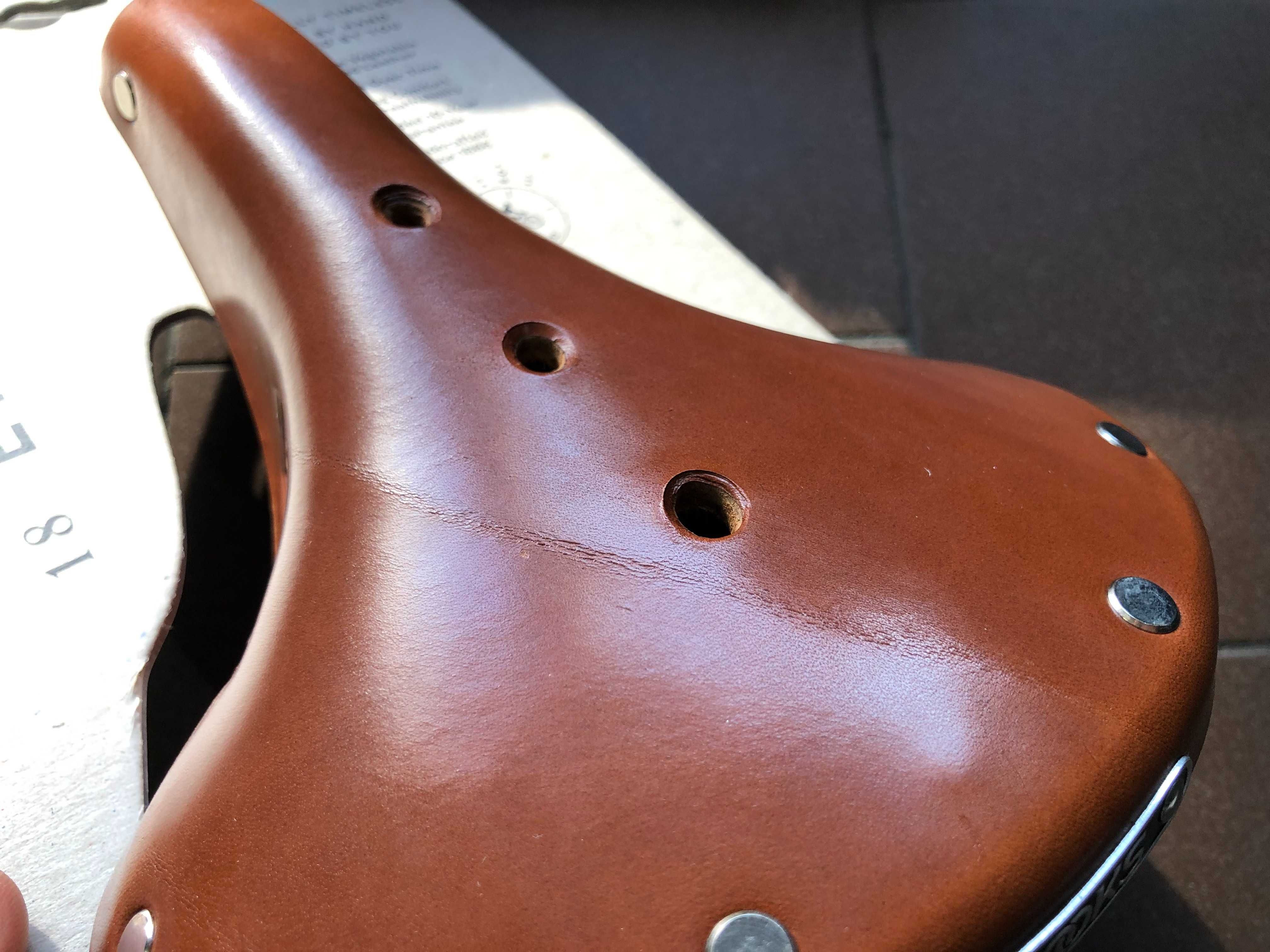 POWYSTAWOWE Siodełko BROOKS B17 SHORT Brown Instrukcja Pudełko!