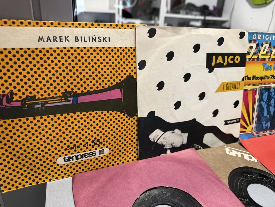 Zestaw płyt winylowych 7’ single stan vg-nm