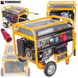 POWERMAT Agregat Prądotwórczy Generator Prądu 4suw 7500w 230v/400v Avr