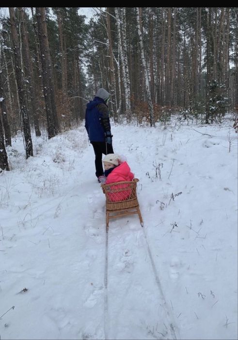 Duze sanki idealne na spacery i zjazdy z górki
