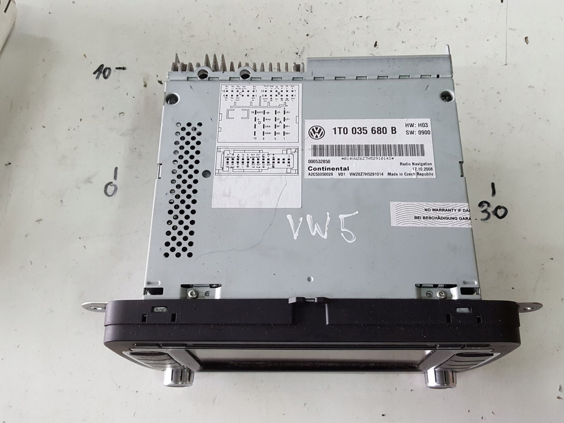 VW EOS 06-15r GOLF V VI PASSAT NAWIGACJA GPS RADIO