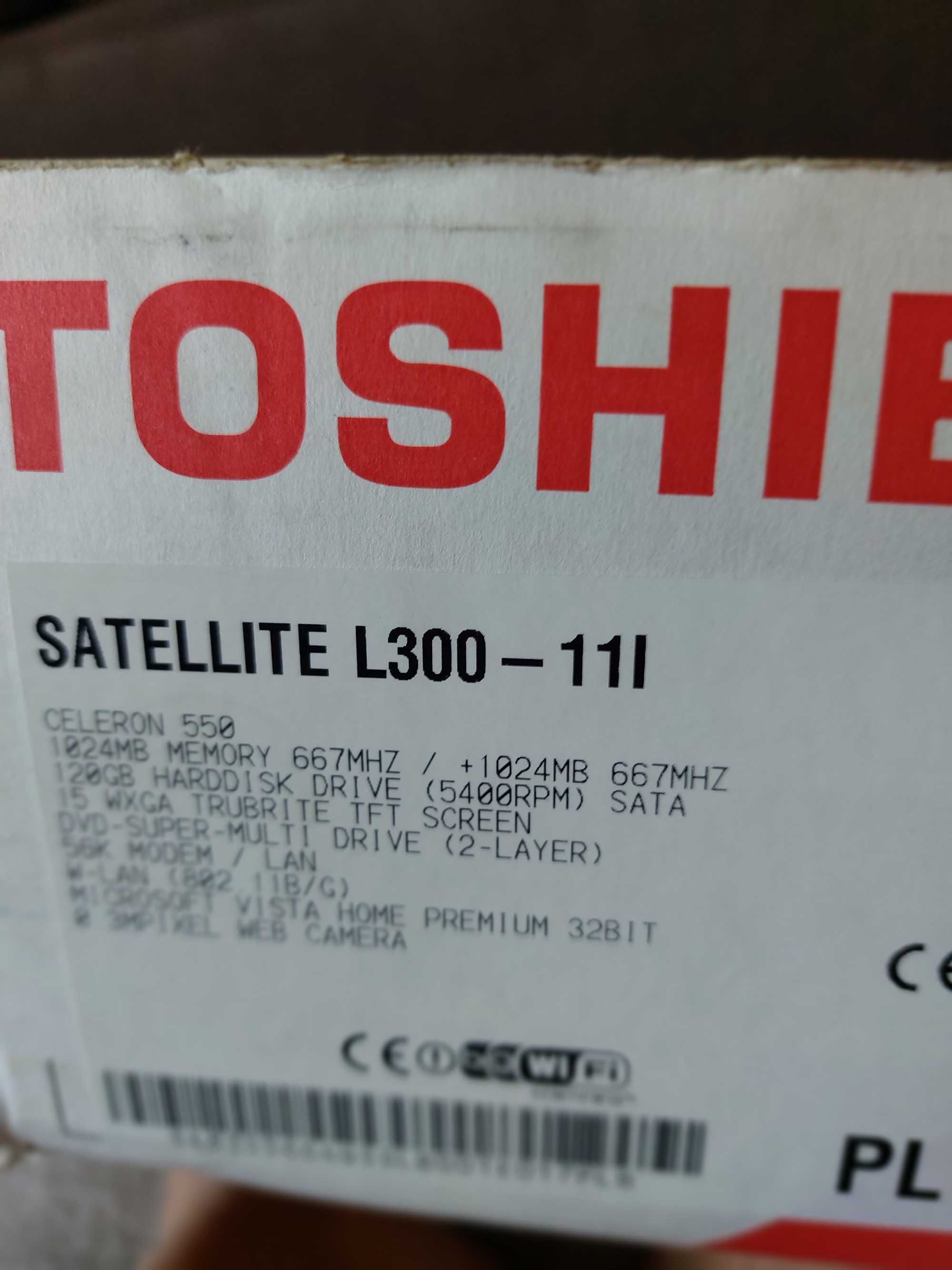 Laptop toshiba satellite L300- 11l