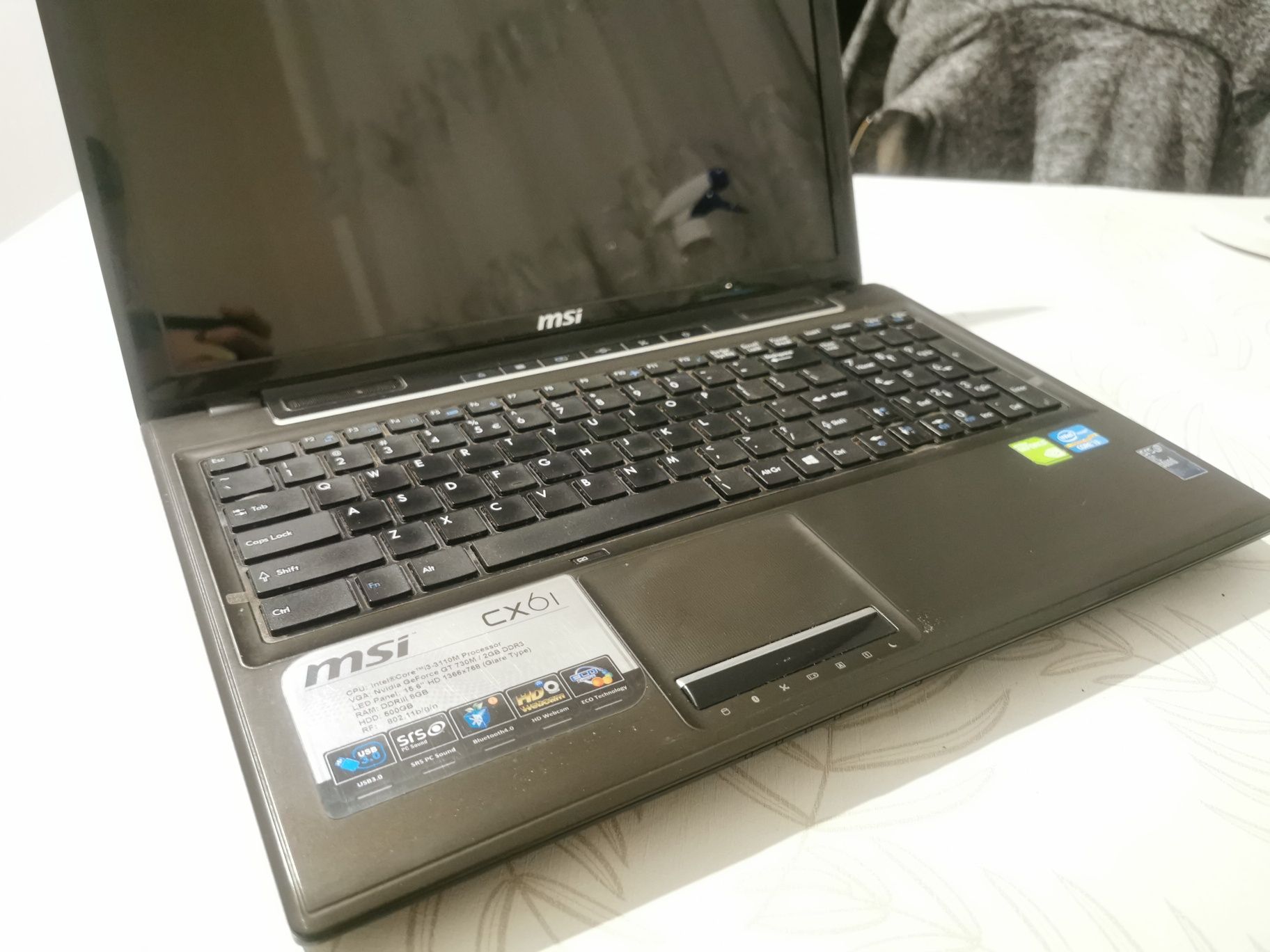Laptop MSI CX61 i3/16GB 500Gb