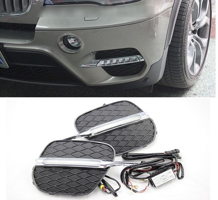 BMW Дневные Ходовые огни . Drl. Led. BMW X5 E70