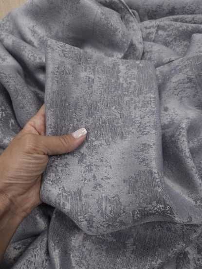 Набір сірі штори, мармур фактури. готові штори сірого кольору