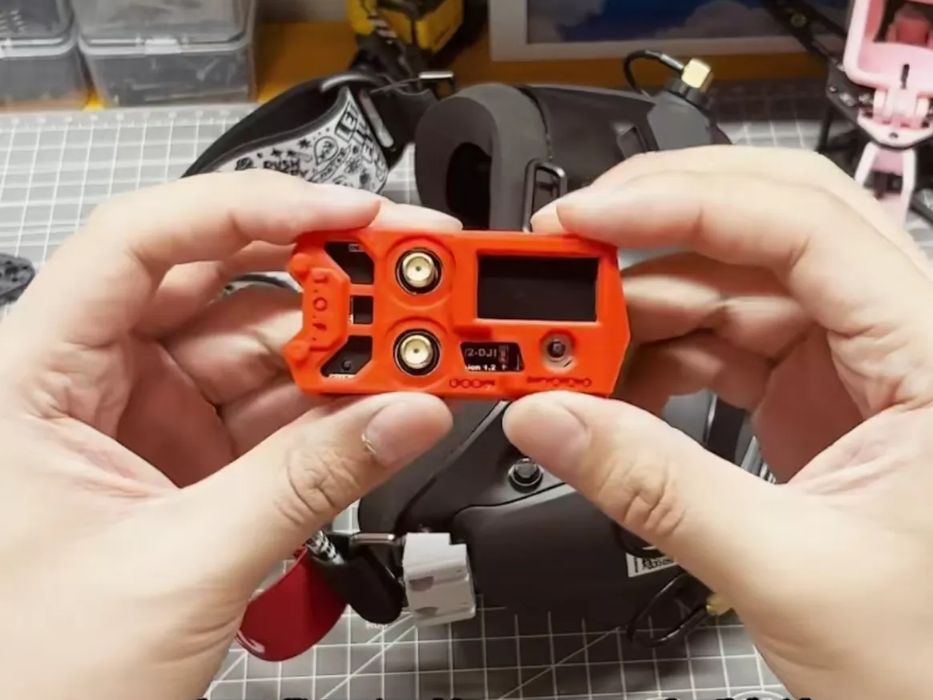 Carcaça Modificada DJI para Receptor FPV