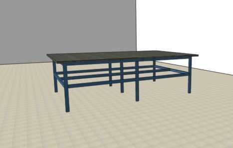 Stół warsztatowy do stolarni