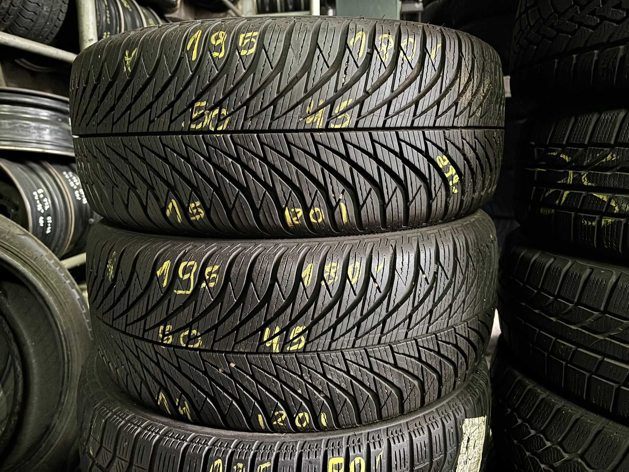2X Opony Całoroczne 195/50R15 82H FULDA MultiControl 7.8MM 2021R Całe!