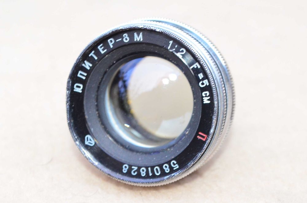 Юпитер-8М 2/50 советский объектив Contax Киев RF в коллекцию СССР