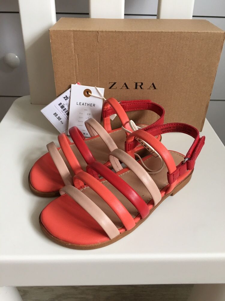 Сандали, босоножки Zara 25 р новые кожа