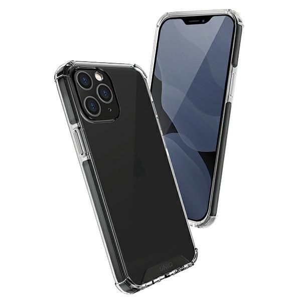 Uniq Etui Combat Iphone 12 Pro Max 6,7" Czarny/Carbon Black