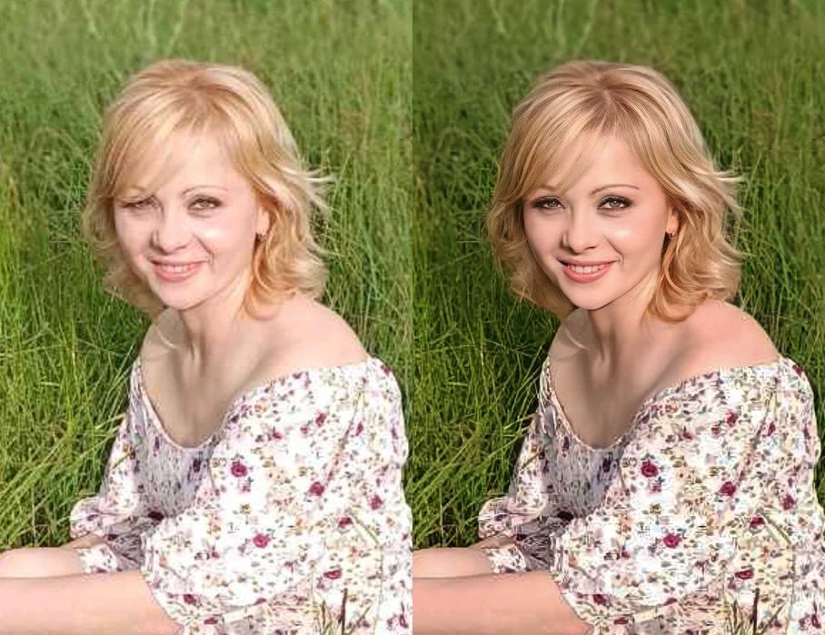 Ретуш фото, робота з документами, корекція, видалення деталей, макіяж