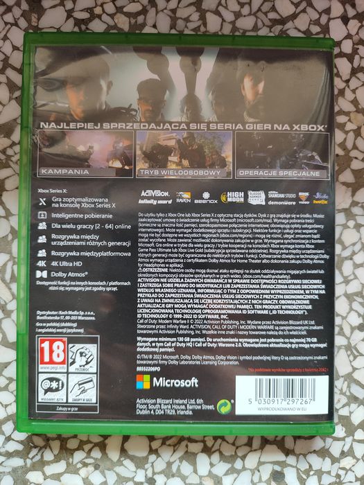 Call of Duty Modern Warfare 2 PL Xbox one Series X