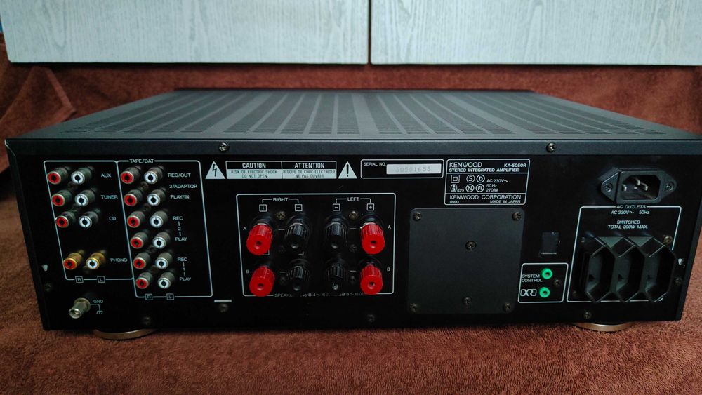 Wzmacniacz KENWOOD KA-5050R MOS FET drive