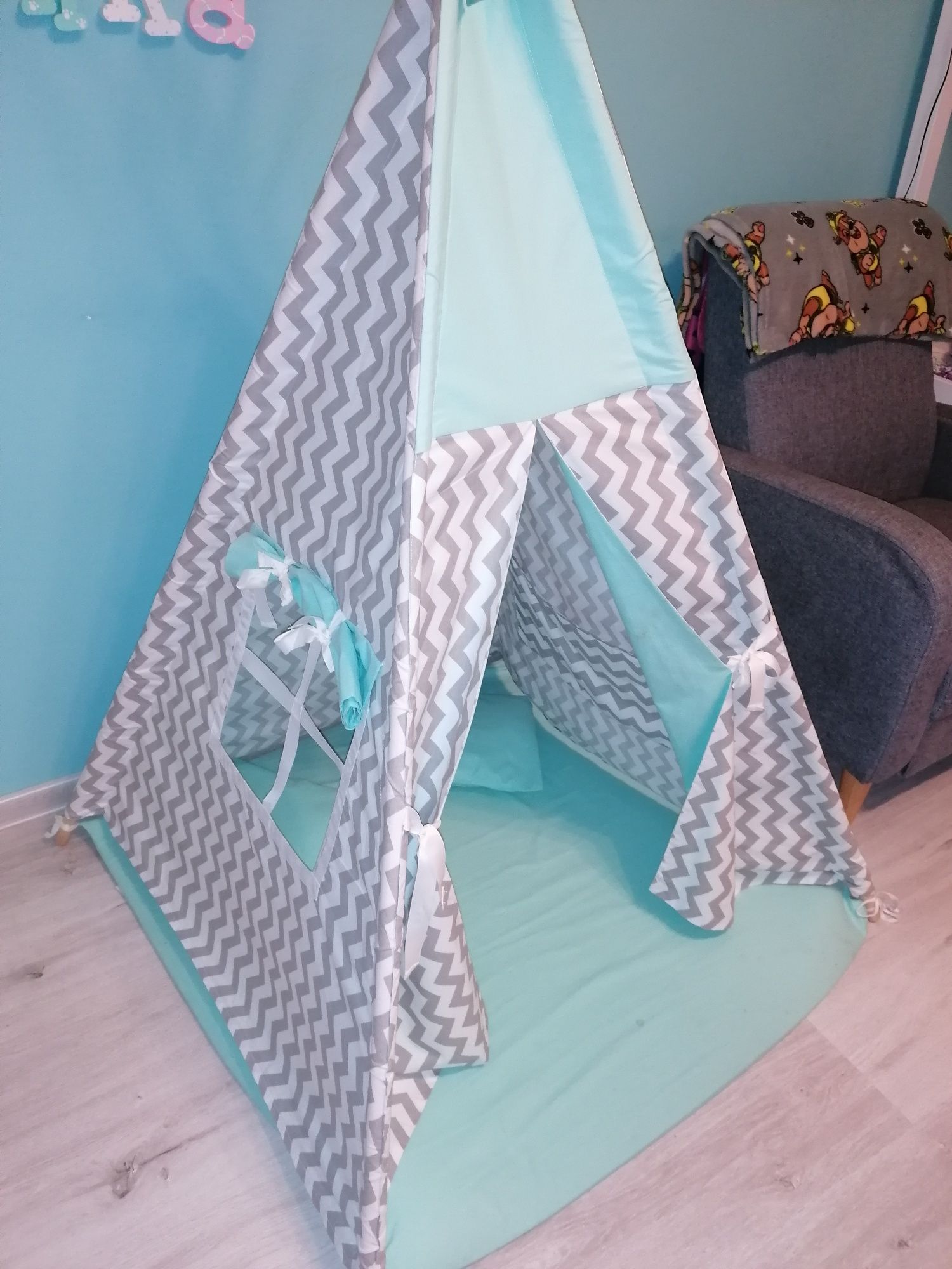 TIPI namiot dla dzieci, wigwam, teepee
