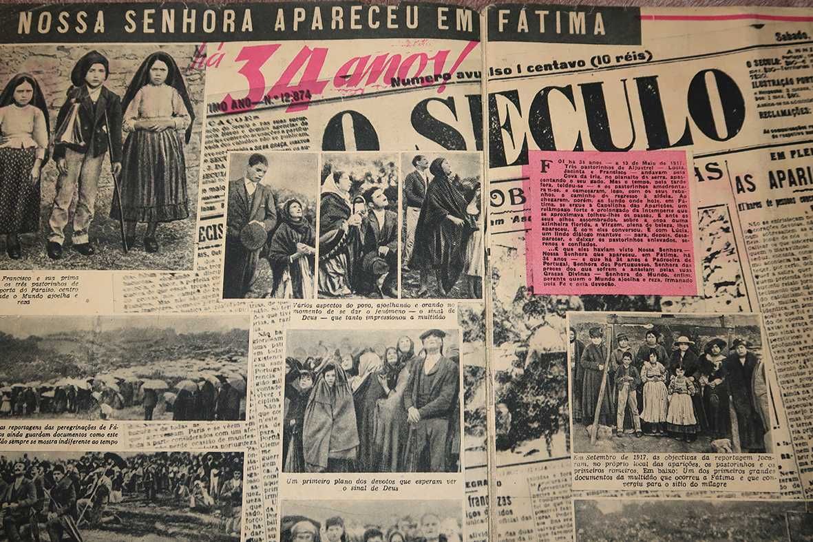 Aparições Fátima - imprensa 1951