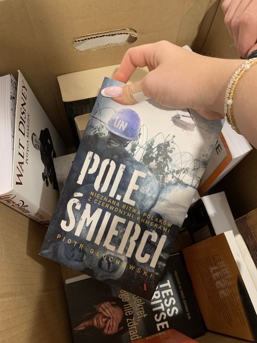 Karton Pudło książek 17 sztuk