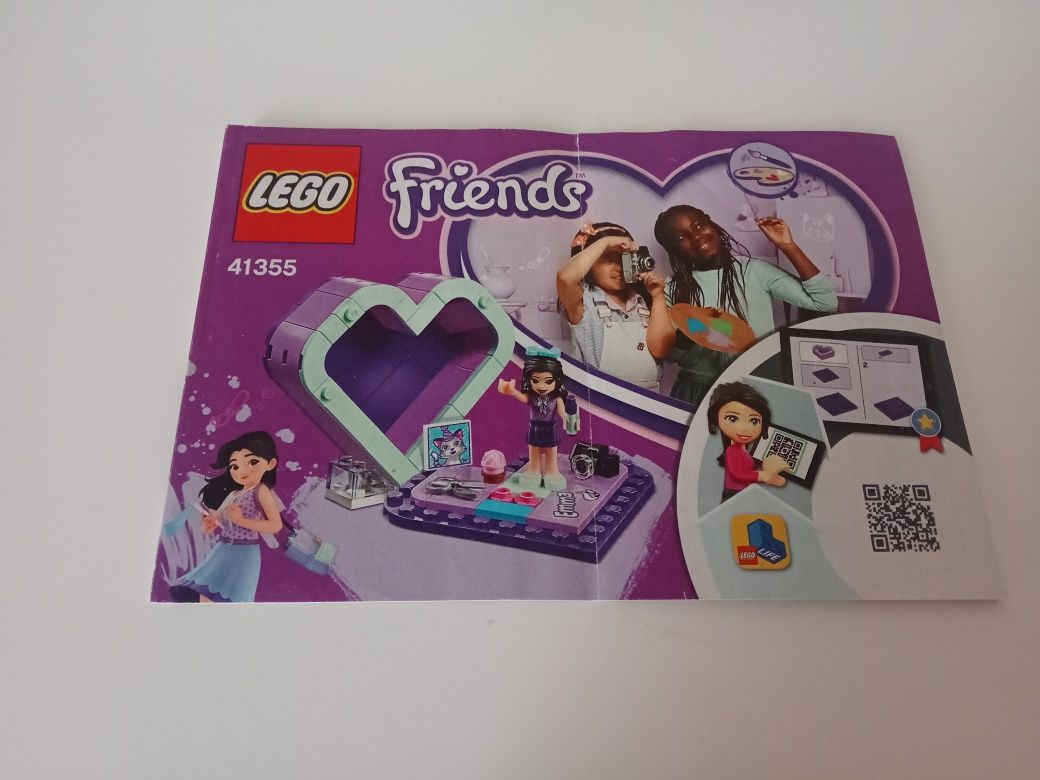 LEGO Friends 41355 Pudełko w kształcie Serca Emmy