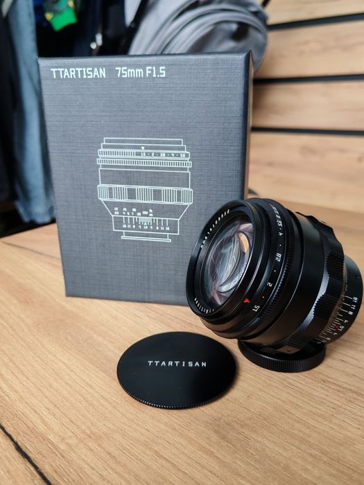 TTartisan 75/1.5 m42 biotar replika, stan igła
