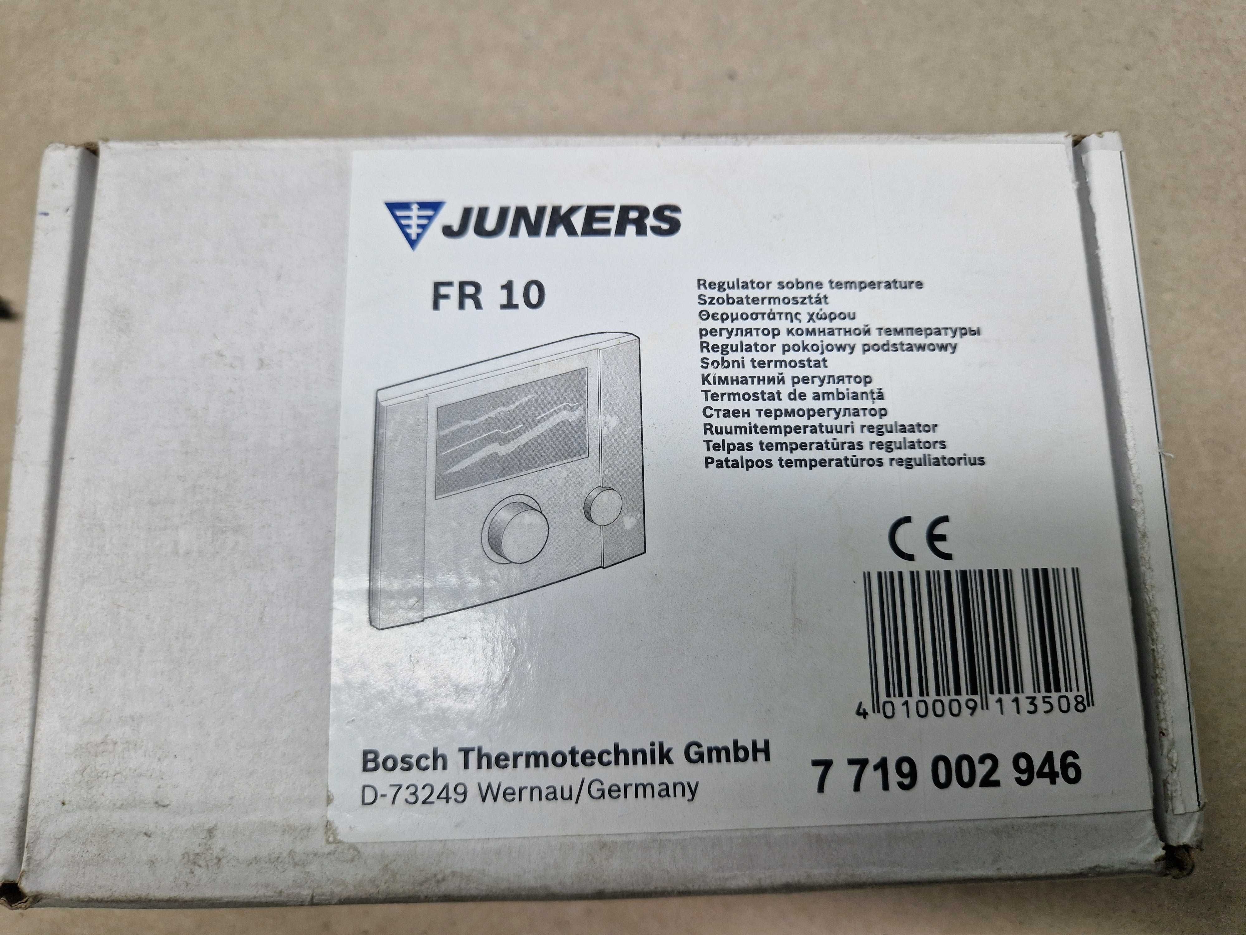 Regulator pokojowy Junkers FR 10 Termostat Program Sterownik (12191)
