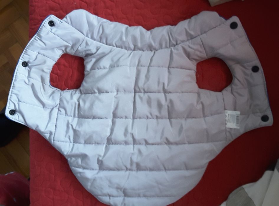 Casaco alcochoado para cão pequeno - tam 30 cm - Novo