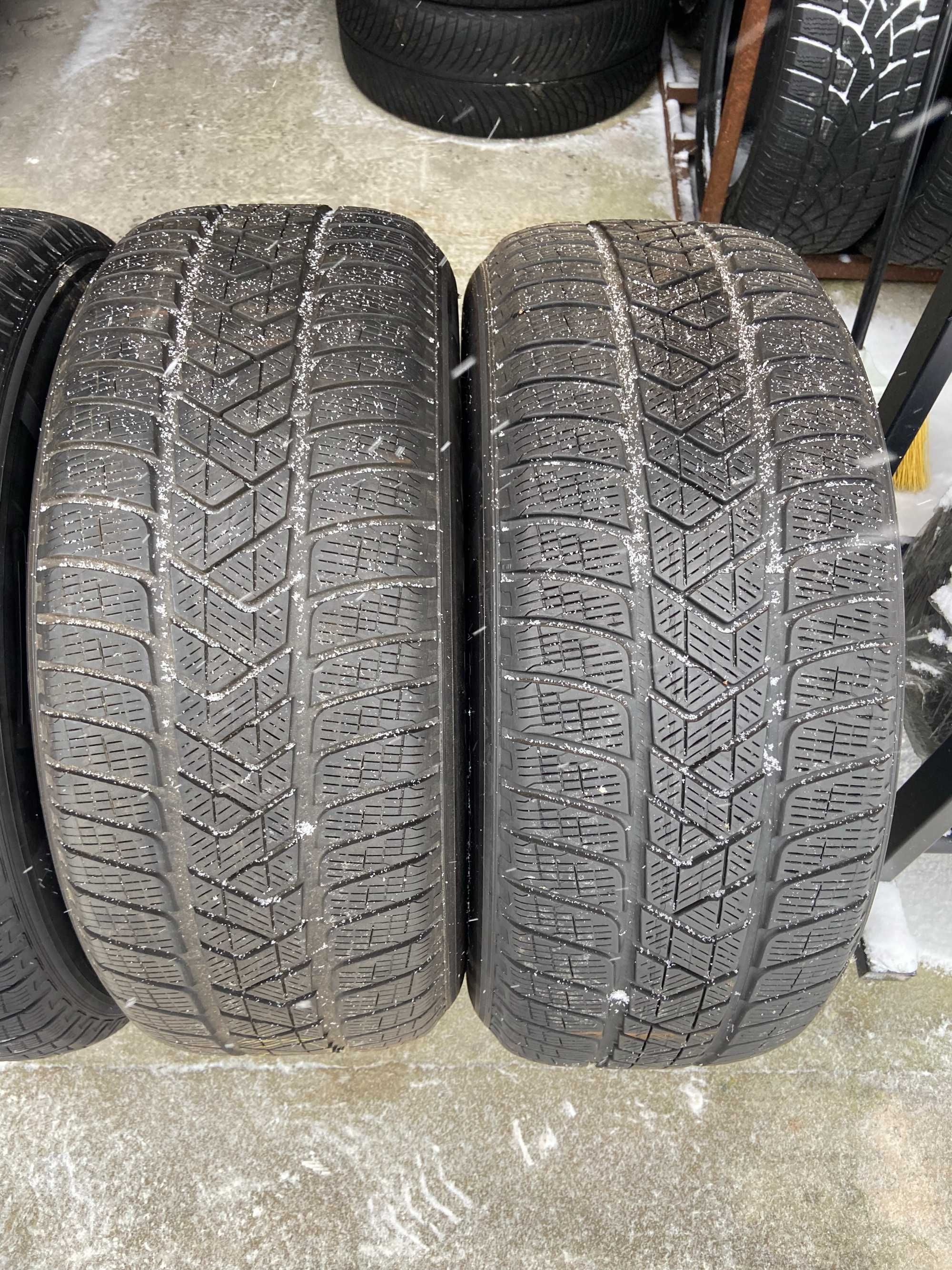 4x 255/55R18 Pirelli Scorpion Winter 5mm RunFlat