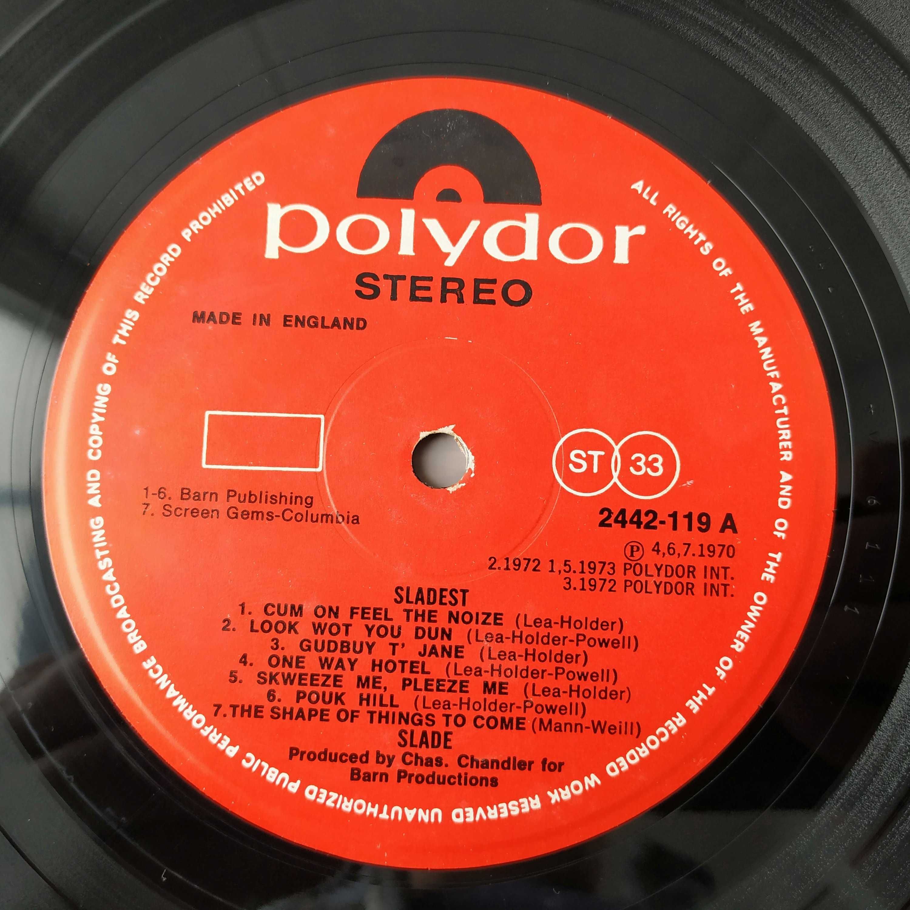 Slade – Sladest 1973 UK  Edition