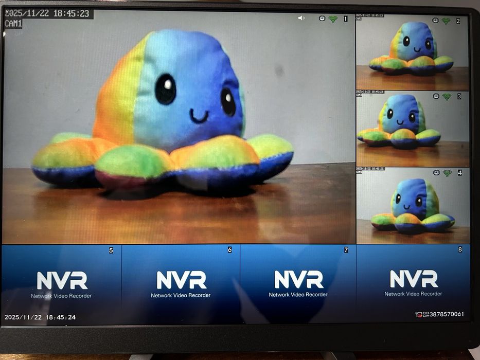 Система відеонагляду Aottom Super8720 1080p 720p