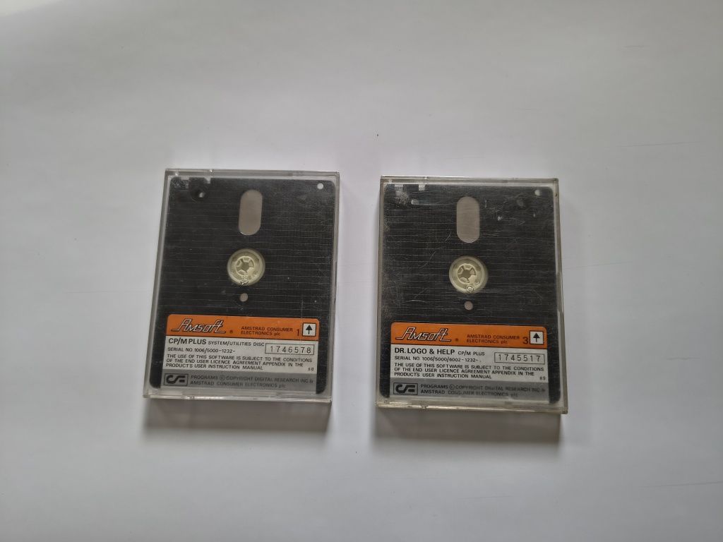 2x Dyskietka 3 cale do amstrad, spectrum