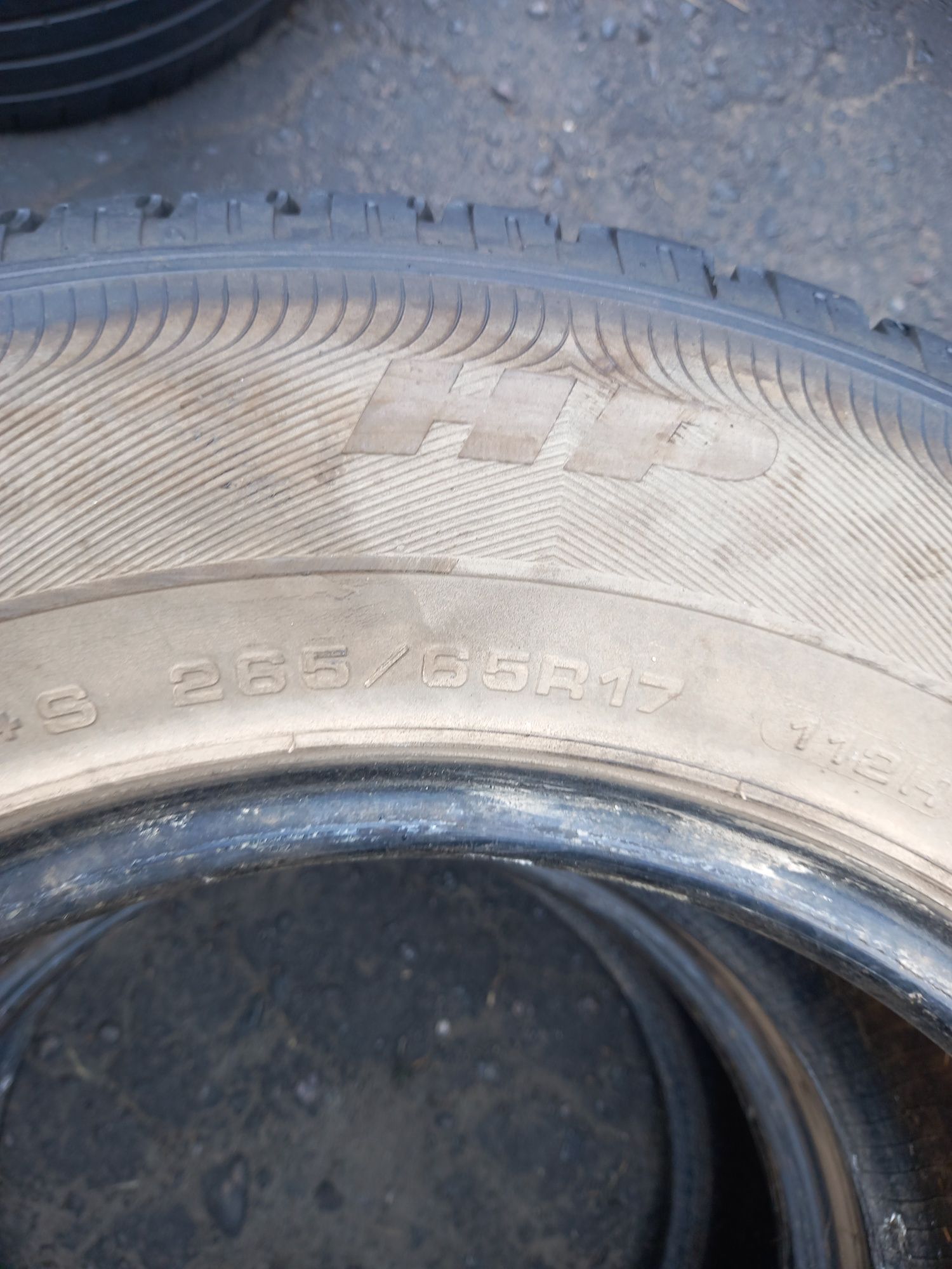 Opony używane 265/65/17 goodyear 4x6 mm