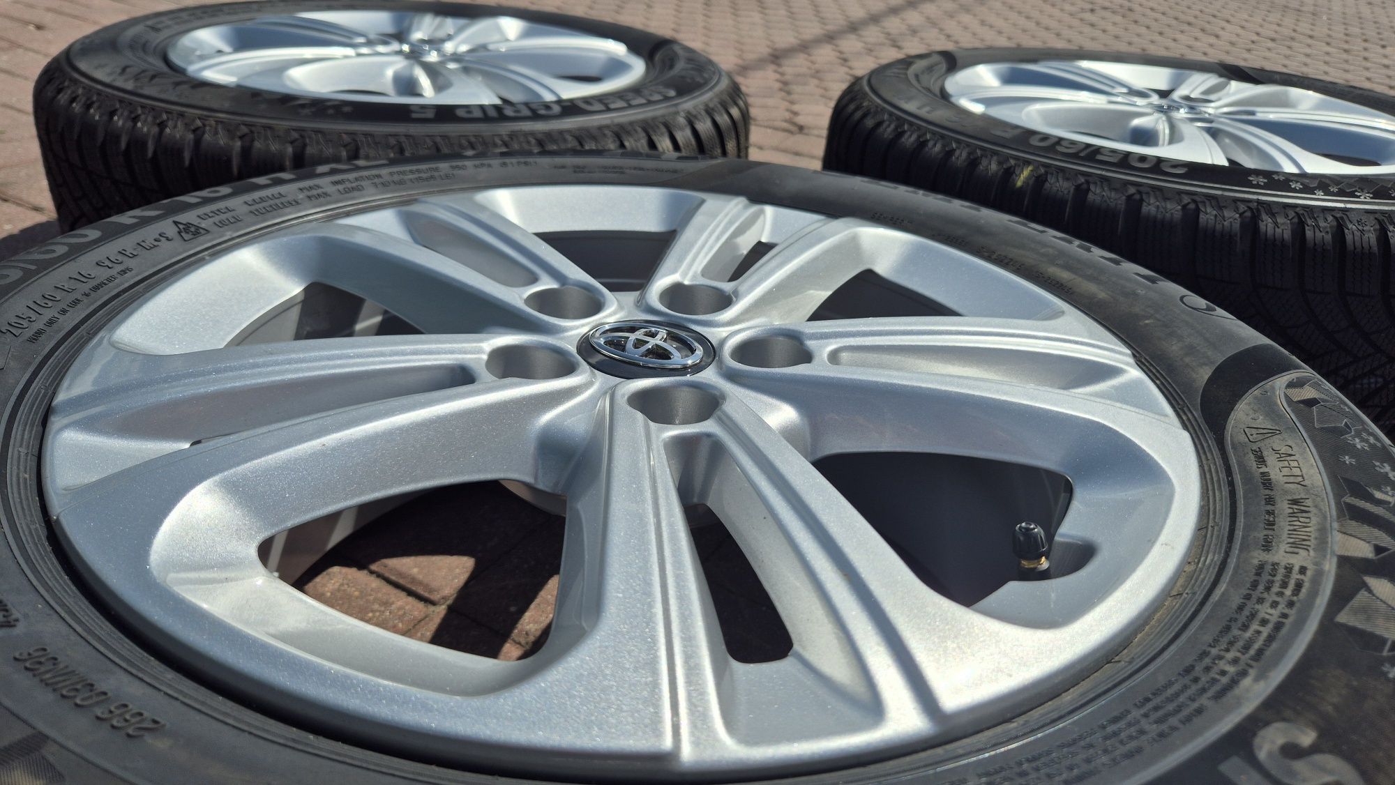 Oryginalne Felgi Aluminiowe Koła  TOYOTA Proace 16" 5x108 ET47