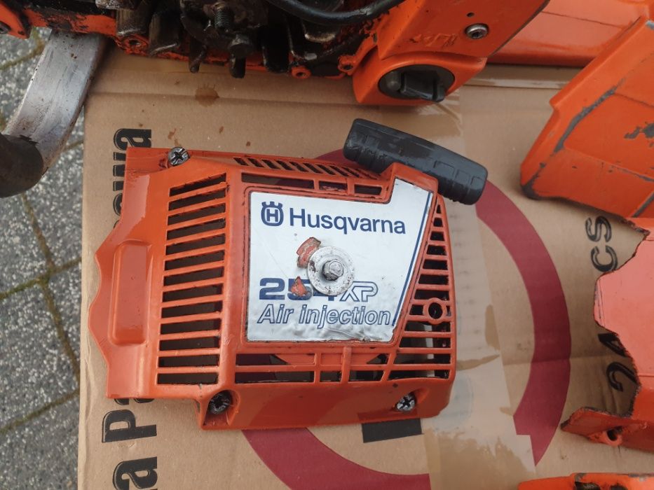 piła spalinowa Husqvarna 254 xp 154 257 wał karter bak koło zamachowe