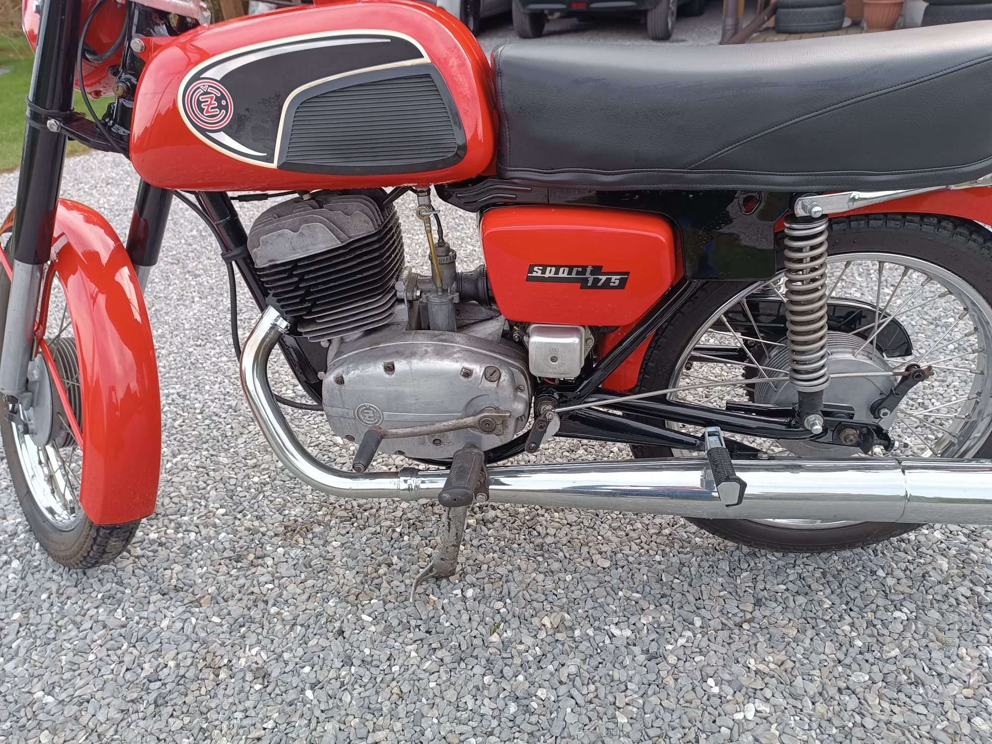 Rama CZ 175 typ 477 Jawa 1972r.