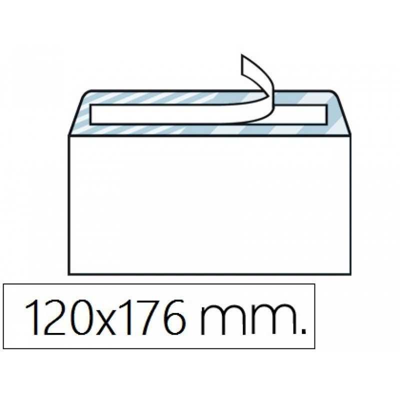 Envelope N.º 9 sem Janela 120x176 Silicone 90gr - Pack 50 Unidades