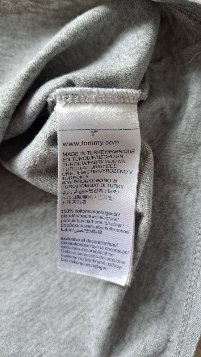 Tommy Hilfiger bluzka koszulka T Shirt sportowa L