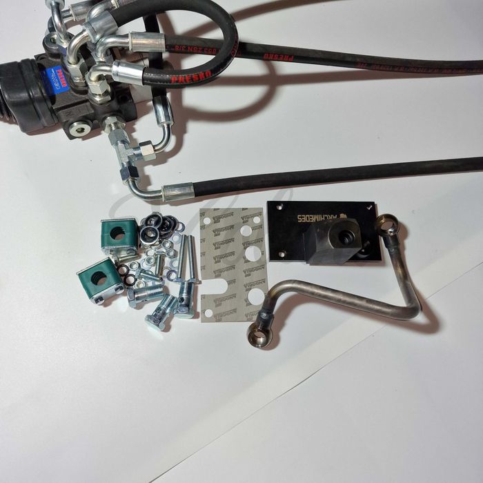 Rozdzielacz 2 Sekcyjny C-360 Zewnętrzny Hydrauliczny Pływak Joystick