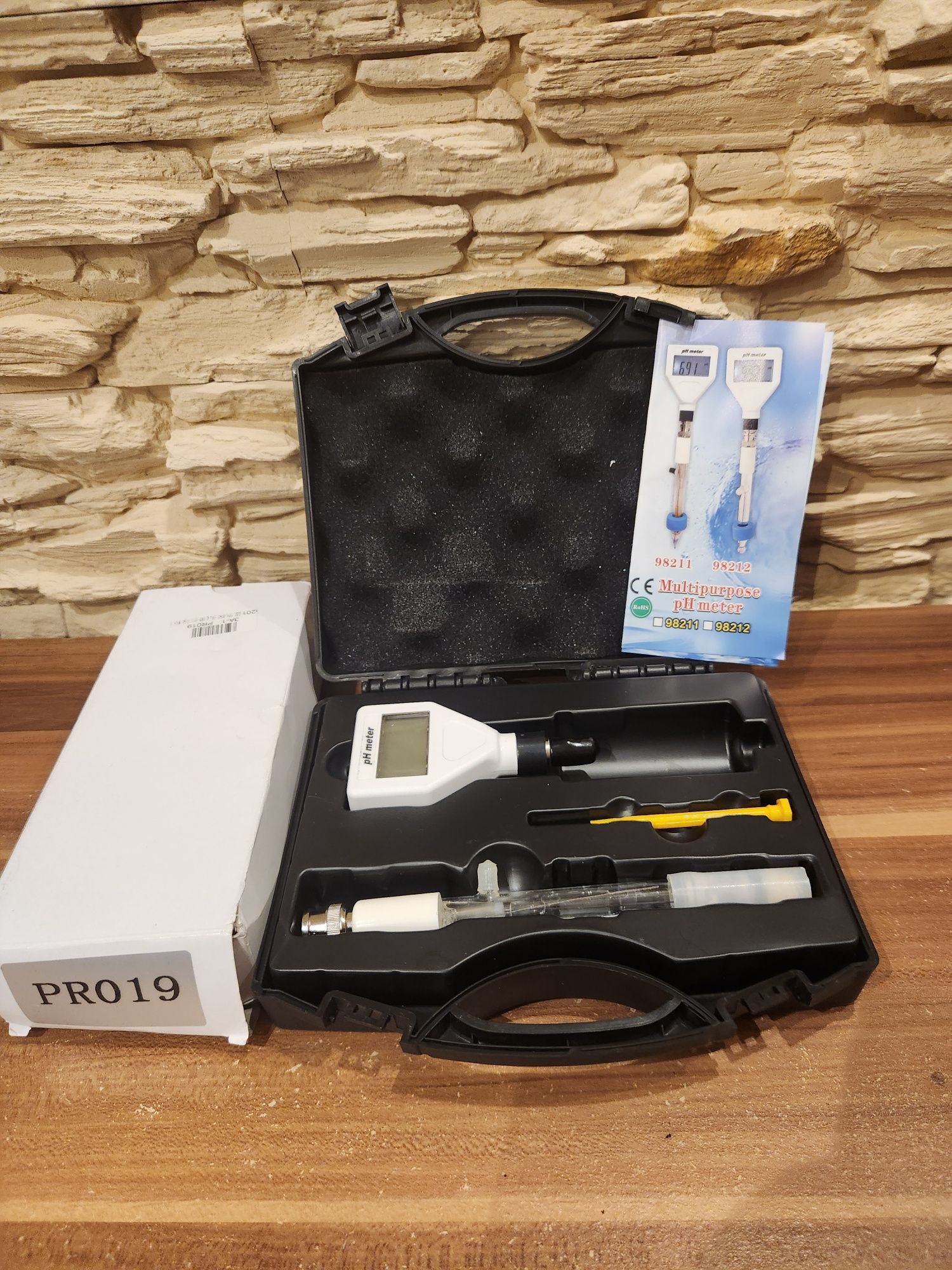 Miernik - Ph metr plus dodatkowa   elektroda / sonda gratis