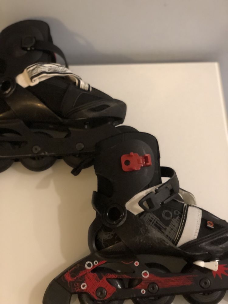 Patins em linha oxelo tamanho do 32 ao 34