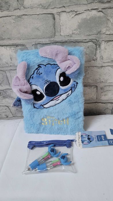 Zestaw Disney Stitch notes + długopisy PRIMARK
