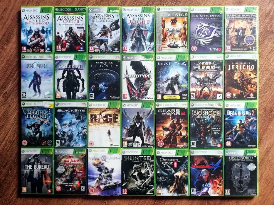 Gry XboX 360 Dla Dzieci Lego Kinect Samochody Strzelanki Sportowe Inne