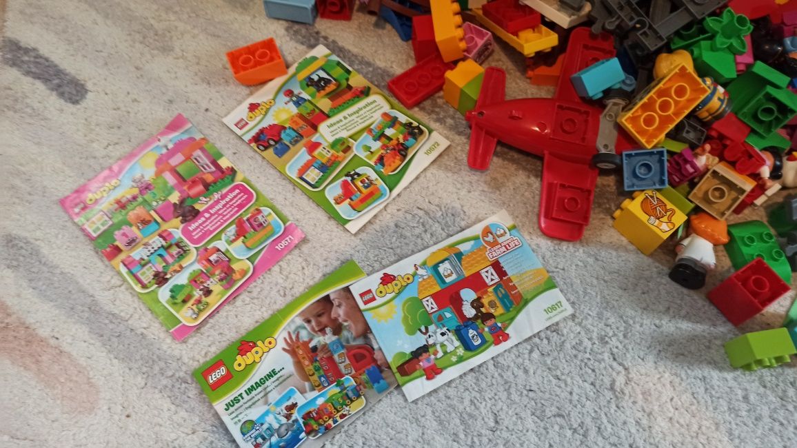 Mega zestaw LEGO Duplo, kilka kompletów